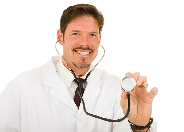 Vänliga vårdande läkare — Stockfoto