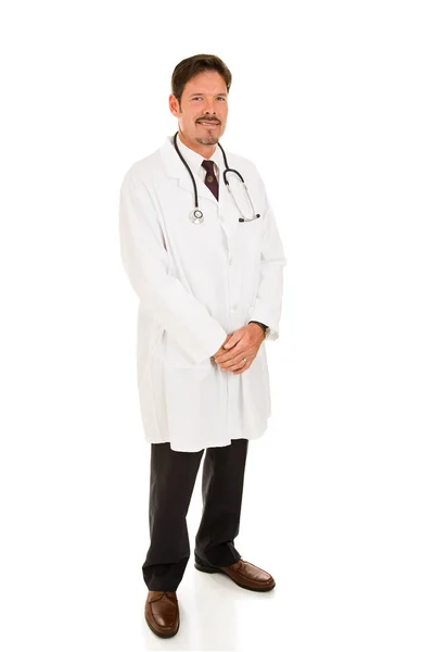 Yakışıklı doktor tam vücut — Stok fotoğraf