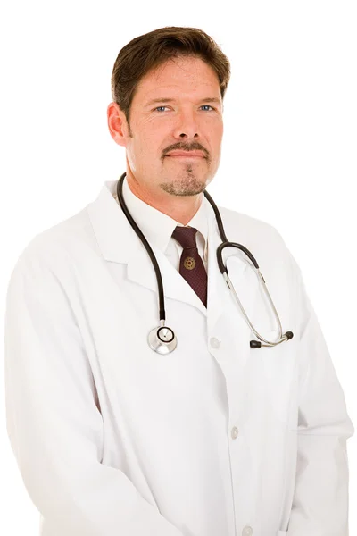 Przystojny lekarz godny zaufania — Zdjęcie stockowe