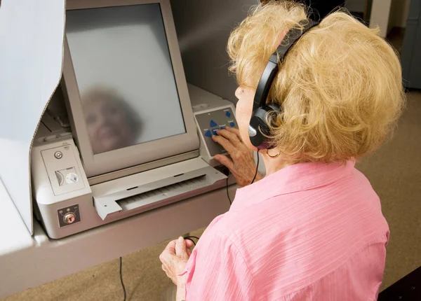 Voting For Vision Impaired — Stock Photo, Image