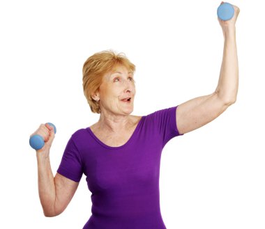 Senior Workout - Power clipart