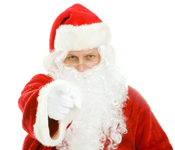 Weihnachtsmann will dich — Stockfoto