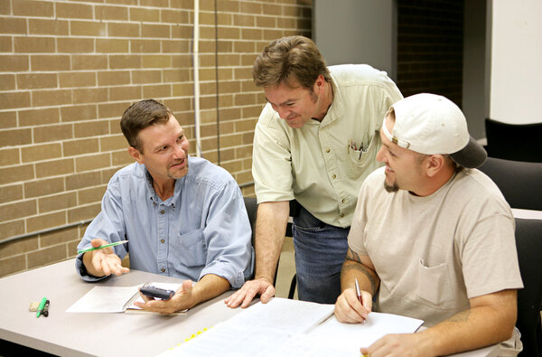 Взрослые - работа
