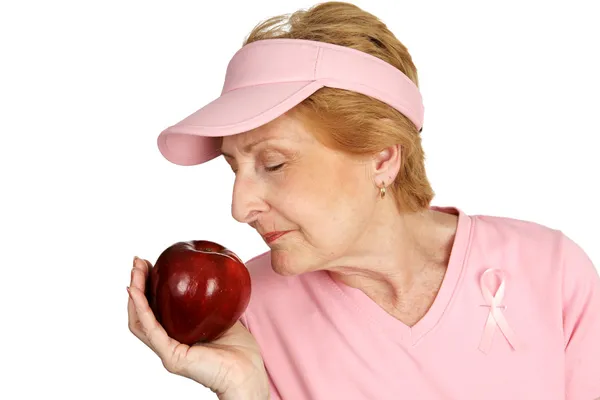 Delicious Smelling Apple Stock Photo
