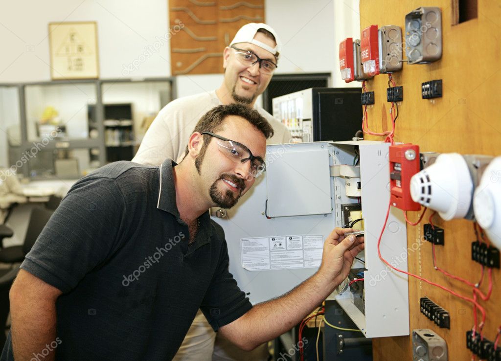 Fire Alarm Repair Stock Photo by ©lisafx 6685735