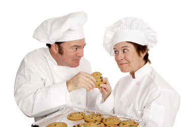 Chefs Fight for Cookie clipart