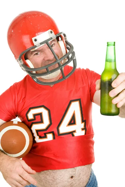 Sports Fan - Have a Cold One — Stock Photo, Image