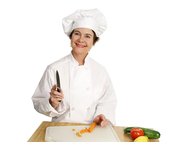 Chef sorozat - mosolygó — Stock Fotó