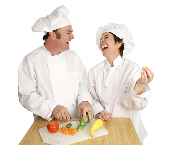 Fun in the Kitchen — Stock Photo, Image
