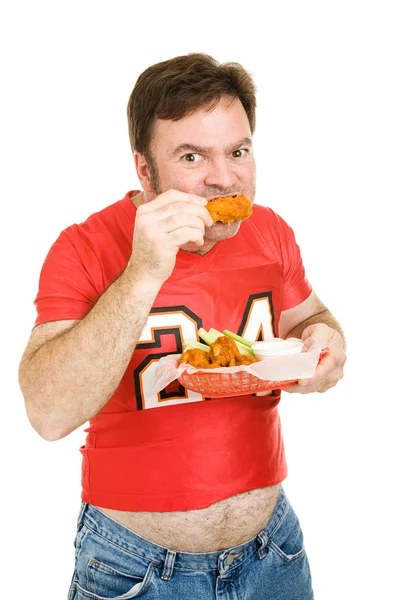 Unhealthy Stadium Food — Stock Photo, Image