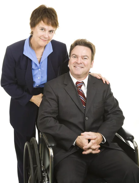 Partner commerciali - Disabilità — Foto Stock