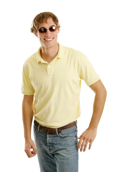 Casual man in shades — Stockfoto
