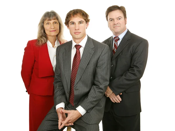 Competente Business Team — Foto Stock