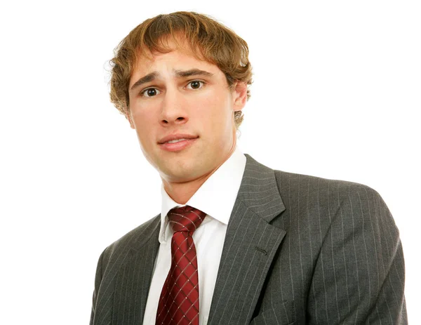 Young Businessman - Worried — Stock Photo, Image