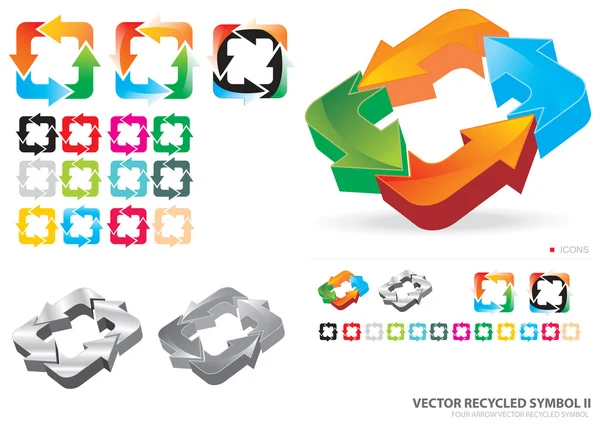 Recycled_2 — Stockvector