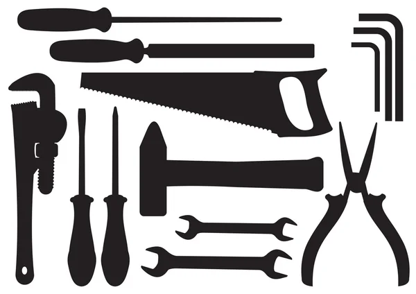 stock vector Vector Hand Tools Kit