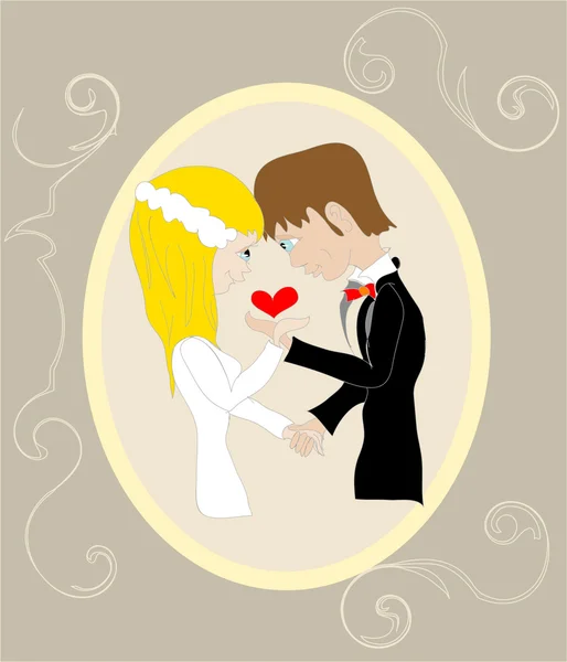 Свадьба — стоковый вектор