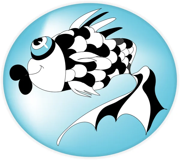 Logo fish — Stock Vector