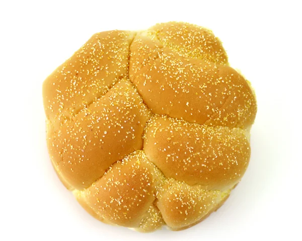 Hamburger bun, top view — Stock Photo, Image
