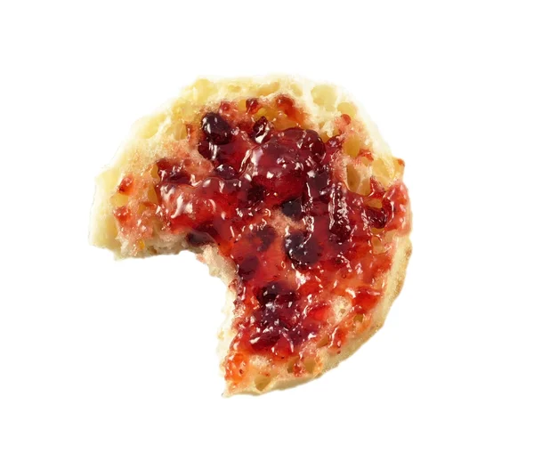 English muffins with jelly — Stock Photo, Image