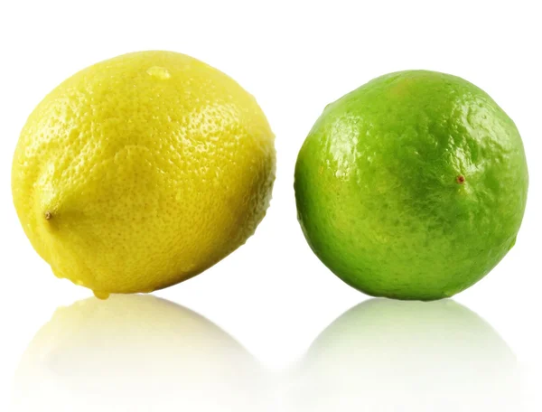 stock image Lime and lemon