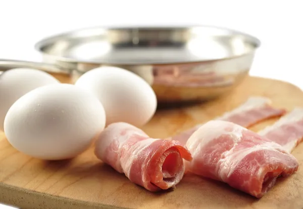 Le bacon et les œufs — Photo
