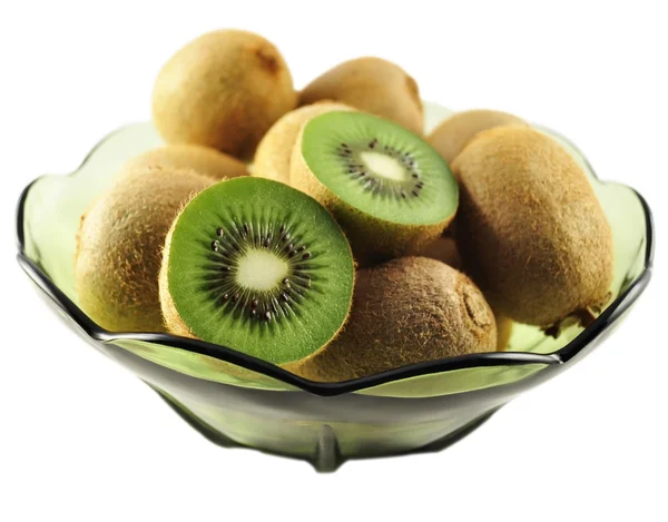 Kiwi in einem Teller — Stockfoto