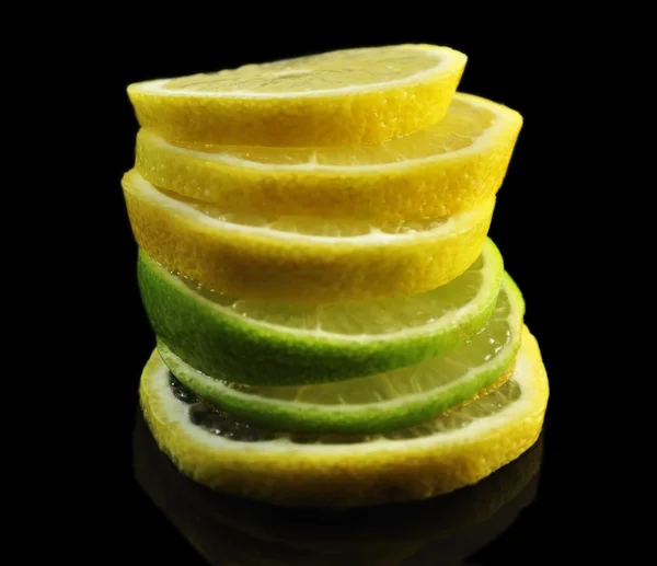 Lemon and lime — Stock Photo, Image