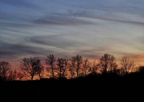 Pôr do sol — Fotografia de Stock