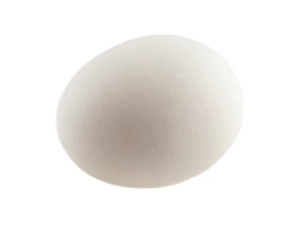 Białe jajko — Zdjęcie stockowe