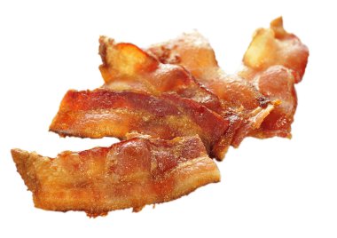 Fried bacon clipart