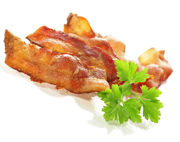 Stekt bacon — Stockfoto