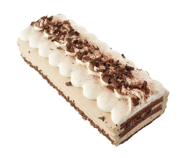 Cappuccino cream cake — Stock Photo, Image
