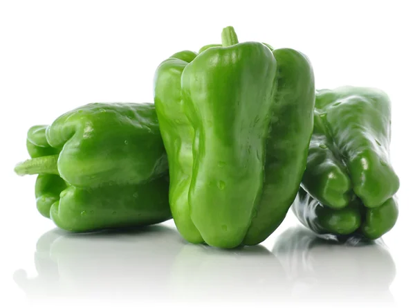 Söt grön paprika — Stockfoto