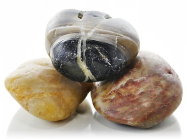 Rocks on white clipart