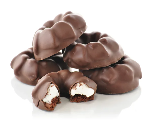 Krówki czekoladowe ciasteczka — Zdjęcie stockowe