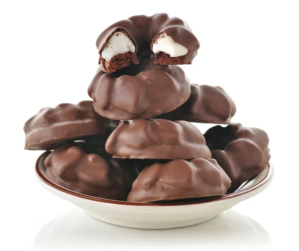 ファッジ チョコレート クッキー — ストック写真