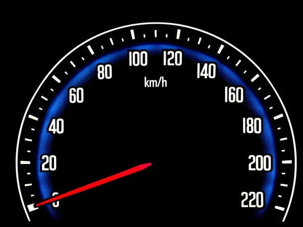 Автомобіль спідометра — стокове фото