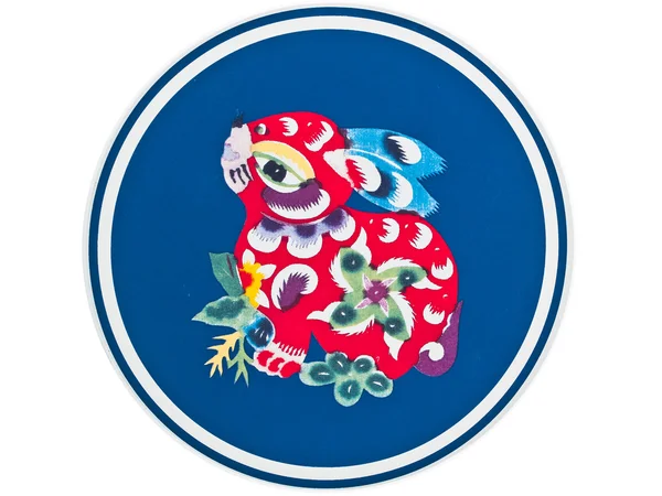 Kanin, detta är en bild, som representerar den kinesiska zodiaken, sådana — Stockfoto