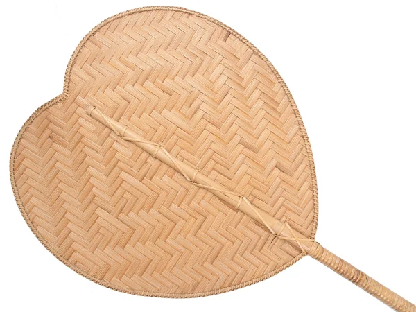 Bambu kabuk yapılan fan — Stok fotoğraf