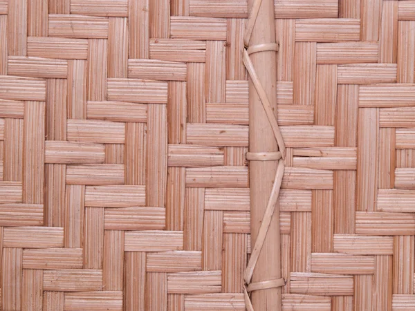 Bambu soyulmuş kabuk duvar — Stok fotoğraf