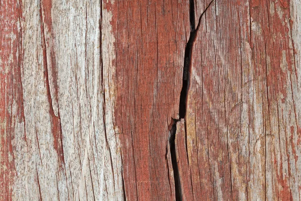 Vieille texture de bois fissuré — Photo