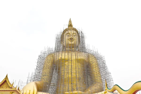 Rekonstruktion des Goldbuddha — Stockfoto