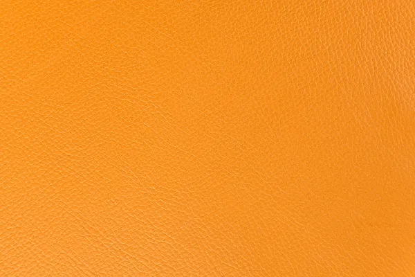 パターン、オレンジ色の革の質感の背景として — ストック写真