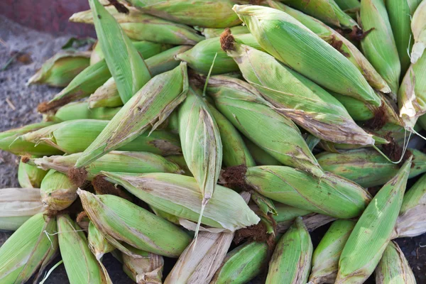 Плід, raw кукурудзи — стокове фото