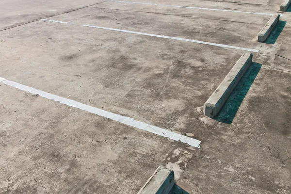 Tom parkeringsplats — Stockfoto