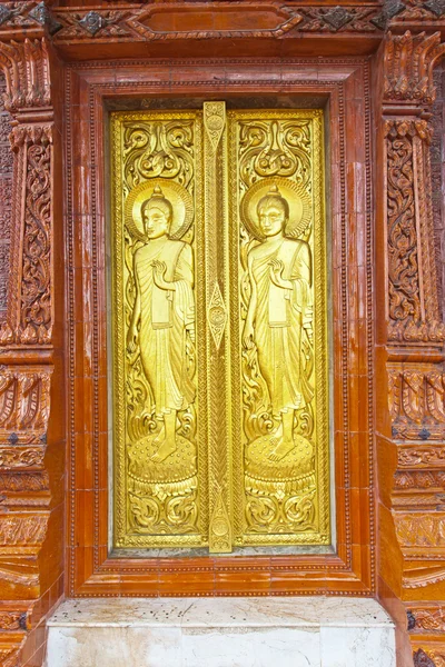 Tempel deur decoraties — Stockfoto