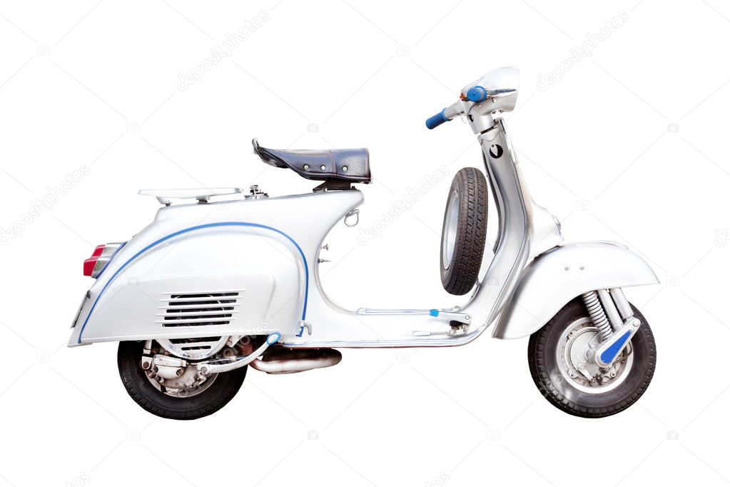 Một chiếc xe đạp scooters cổ điển sẽ khiến bạn trở về thời kỳ hoàng kim của những năm 50 và