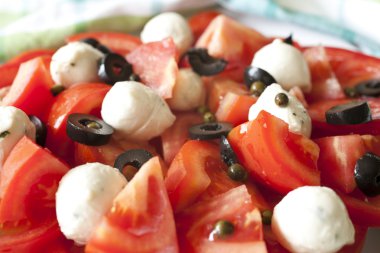 Yunan salata domates ile