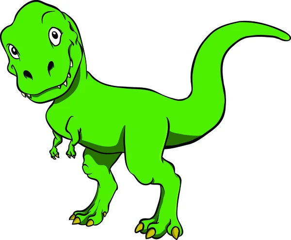 Premium Vector  Cartoon dinosaur, tyrannosaurus rex, coloring